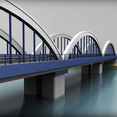 Cầu cấu trúc thép cường độ cao