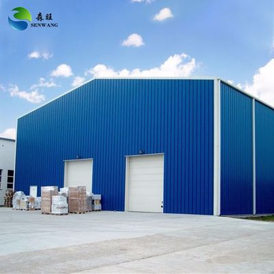 Chất chống cháy Cấu trúc công nghiệp tùy chỉnh Tòa nhà cấu trúc thép Prefab