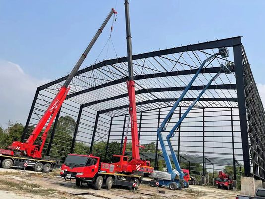 Cấu trúc thép tiền chế kho hàng xưởng xây dựng kim loại