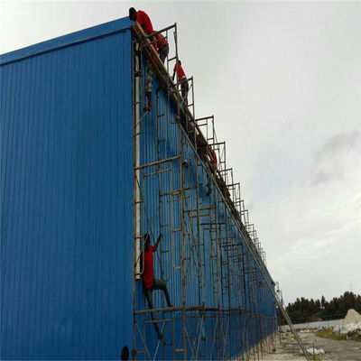 Nhà xây dựng bằng thép Prefab Lửa kim loại nhẹ