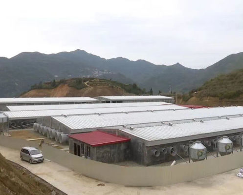 Cấu trúc thép đúc galvanized với loại thép Q355 Q235B