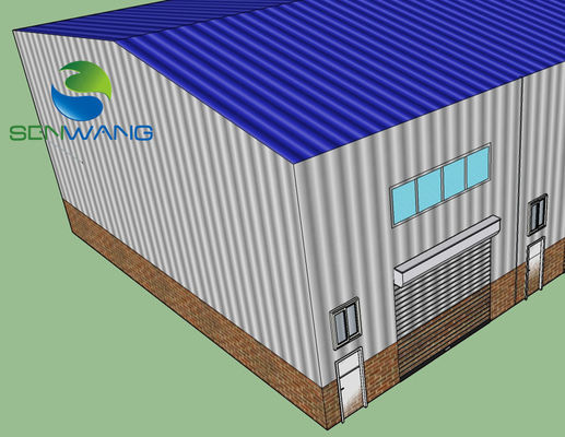 Xây dựng kim loại Xây dựng sẵn Xây dựng thép dải dài Xưởng thương mại