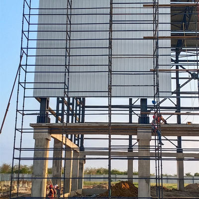 Nhà kho kết cấu thép đa năng với Hướng dẫn trực tuyến Hỗ trợ Lắp đặt Đạt chứng nhận ISO 9001 CE và Độ cứng tốt