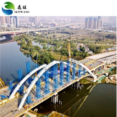 Phong cách thép rộng cầu khung xây dựng thép chống gió