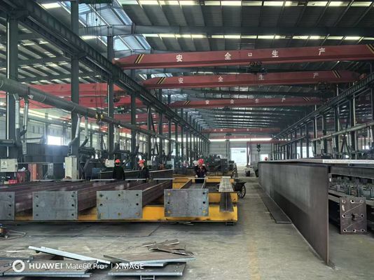 Cột đáy cầu thép cấu trúc cầu thép trước chế tạo chống gió