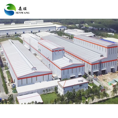 Các tòa nhà kim loại thép lắp ráp nhanh chống gió H cấu trúc thép Tòa nhà văn phòng