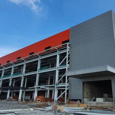 Cấu trúc thép Cấu trúc kim loại Cấu trúc kim loại cho kho / xưởng