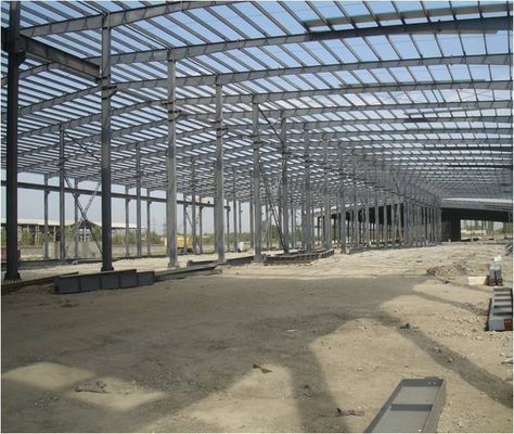 Chống khí hậu mạnh Khung thép khung thép dài xây dựng cấu trúc thép kho xây dựng bởi các nhà thiết kế chuyên nghiệp