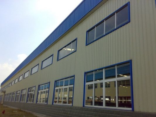 Nhà kho công nghiệp kết cấu thép mạ kẽm tùy chỉnh