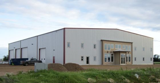 Light / Heavy Steel Structure Workshop với khung được xử lý nhiệt
