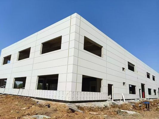 Các tòa nhà cấu trúc thép hiệu suất cao có thể tùy chỉnh để sản xuất và lưu trữ