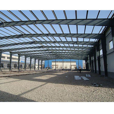 Sơn hoặc Hot Dip galvanized kết thúc khung thép kho cho giải pháp lưu trữ trọng lượng nhẹ