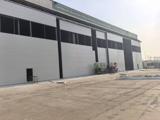Nhà thép mô-đun khung thép mạ kẽm hoặc sơn chịu lửa cho mọi ứng dụng