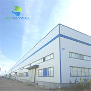 Kho chứa cấu trúc thép được chế tạo sẵn với tấm sandwich chống cháy