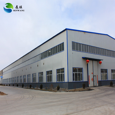 Nhà kho kết cấu thép tùy chỉnh với khung thép Q235/Q355