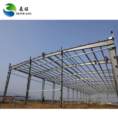 Nhà kho kết cấu thép được chứng nhận ISO 9001 với xà gồ CZ