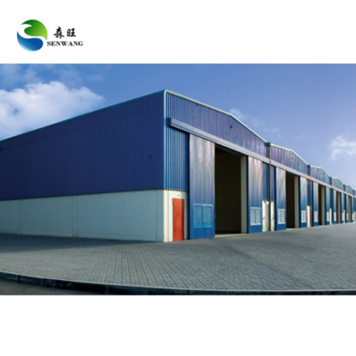 Nhà kho kết cấu thép tùy chỉnh với khung thép Q235/Q355