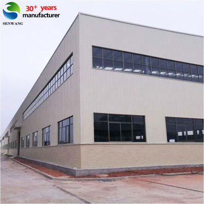 Nhà kho kết cấu thép tùy chỉnh với khung thép Q235/Q355