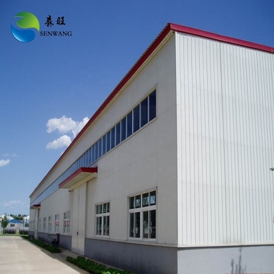 Kho thép tiền chế với khung thép Q235/Q355
