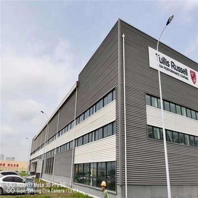 Xưởng kết cấu khung thép nhẹ Q355 chịu động đất 9 điểm với thời gian thi công ngắn