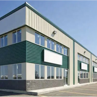 Nhà kho kết cấu thép tùy chỉnh với khung thép Q235/Q355