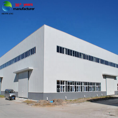Cấu trúc khung cổng kho thép tiền chế Q235/Q355