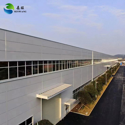 Thép cấu trúc kho với C.Z Purlin và sandwich panel mái nhà