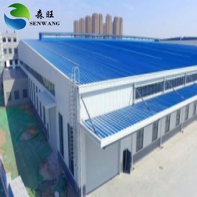 Nhà kho kết cấu thép với lớp phủ mạ kẽm hoặc sơn lót