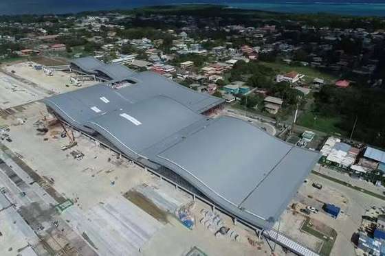 Thép cấu trúc kho với góc Bracing Thép tròn Bat Bracing và thép ống Bracing cho các giải pháp lưu trữ bền