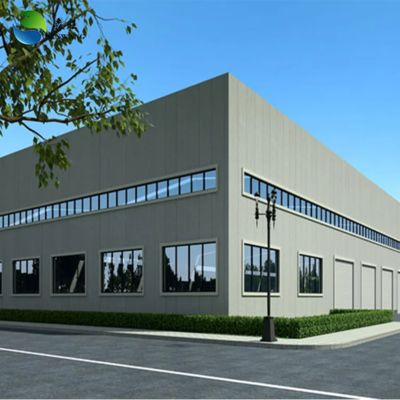 Cấu trúc thép tiền chế bằng thép carbon với lớp hoàn thiện mạ kẽm/sơn và thiết kế đa năng cho công trình bền vững