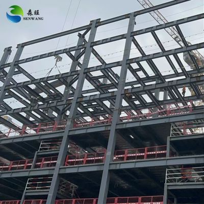 Durable Steel Structure Warehouse with ±1% Tolerance and 1.2m Brick Wall Customizable Measurement
