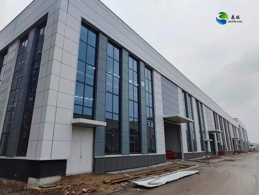 kho cấu trúc thép với 2-4 tuần thời gian lắp đặt thiết kế 3D3S và bố cục tùy chỉnh