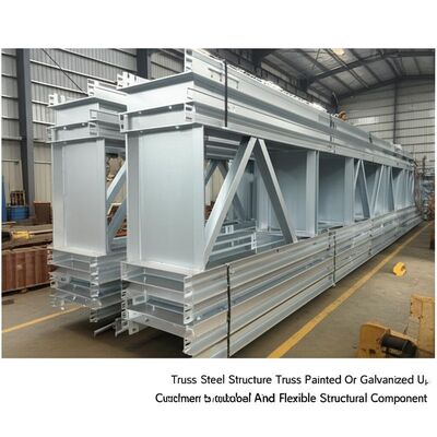 Khung thép chịu thời tiết với khả năng chống cháy cấp A và chiều cao tùy chỉnh 6-50m