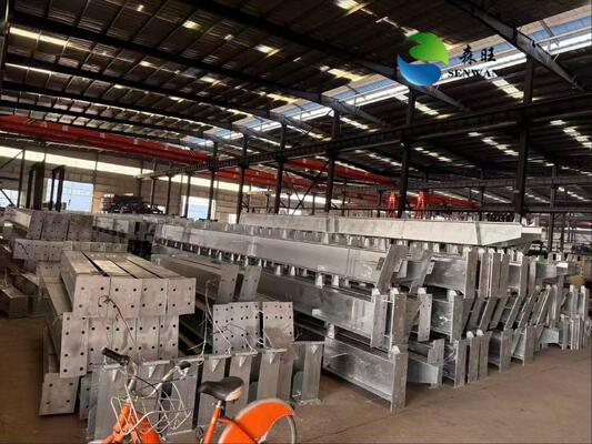 Bảo vệ bề mặt sơn kết cấu thép nhà xưởng Tải trọng tuyết hỗ trợ 0,3kN trên mét vuông Giải pháp xây dựng bền vững