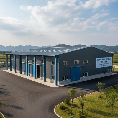 Đặt hàng tùy chỉnh ≥5000m2 Khoang cấu trúc thép tiền chế thân thiện với môi trường với khả năng chống gió lên đến 0,45 KN/m2