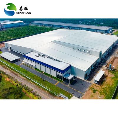 Tòa nhà kết cấu thép cán nóng bền vững với kết nối bu lông/hàn cho mục đích công nghiệp và thương mại