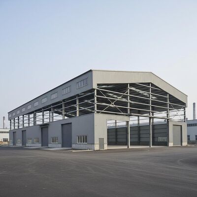 Nhà kho thép tiền chế xây dựng nhanh với khẩu độ lớn và thiết kế tiết kiệm năng lượng