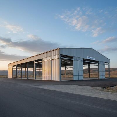 Q235 kho cấu trúc thép với thiết kế tải độ địa chấn và tuổi thọ 50 năm cho sự ổn định cấu trúc