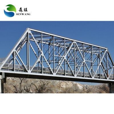 Cầu cấu trúc thép chống gió với khả năng chống ăn mòn cao và thiết kế tiền chế cho môi trường khắc nghiệt