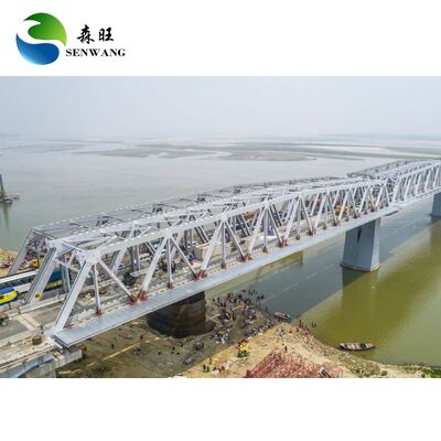 Cầu kết cấu thép bền bỉ với tuổi thọ 70 năm sử dụng, thiết kế chống gió và kết cấu đúc sẵn