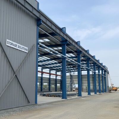 Kết cấu thép tiền chế chống động đất cấp 7-9 Khung tùy chỉnh được thiết kế cho sự ổn định và công nghiệp