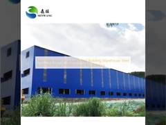 Phong cách mới Cấu trúc thép Cấu trúc kim loại Kho chứa Thép Xây dựng Xưởng Xây dựng trước Cấu trúc lớn